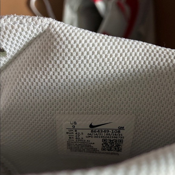 Nike SB blazer mid lobsters - White and Red - Picture 3 of 6